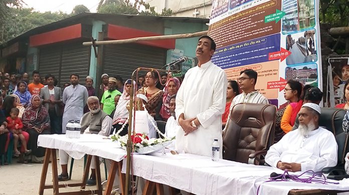 একজন ভালো জনপ্রতিনিধিই পারে উন্নয়ন করতে-শামীম ওসমান