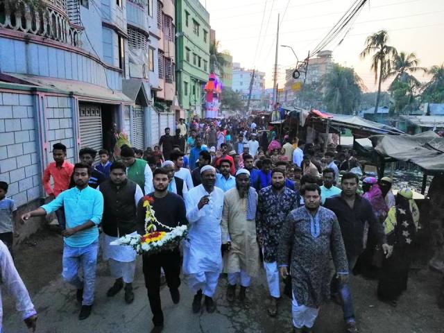 সিদ্ধিরগঞ্জে শামীম ওসমানের নির্বাচনী প্রচারণা শুরু করলেন নেতৃবৃন্দ