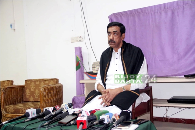 নারায়ণগঞ্জে ৪৮ ঘন্টার মধ্যে নাশকতার আশংকা রয়েছে-শামীম ওসমান