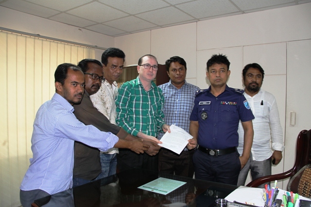 এসপি হারুনের সাথে সাংবাদিক নেতৃবৃন্দের সৌজন্য স্বাক্ষাৎ