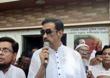 নারায়ণগঞ্জ কিন্তু দাউ দাউ করে জ্বলে উঠবে এবার-শামীম ওসমান(ভিডিও)