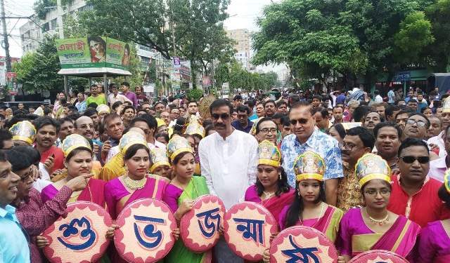 শ্রীকৃষ্ণের জন্মাষ্টমীতে নগরীতে বর্ণাঢ্য শোভাযাত্রা