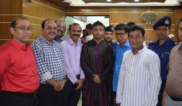 শ্রী কৃষ্ণের শুভ জন্মাষ্টমী উপলক্ষে পুলিশ সুপারের সাথে মতবিনিময় সভা