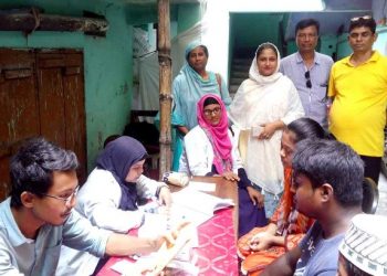 কাউন্সিলর বিন্নির উদ্যোগে স্বাস্থ্য সেবা ক্যাম্পেইন