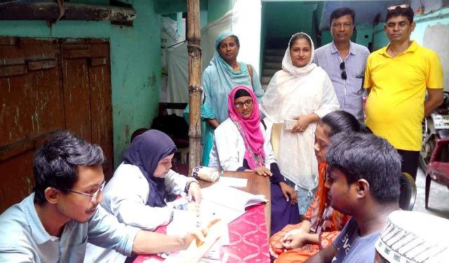 কাউন্সিলর বিন্নির উদ্যোগে স্বাস্থ্য সেবা ক্যাম্পেইন