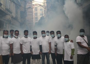 অয়ন ওসমানের নিজ উদ্যোগে মাস ব্যাপী মশক নিধন কর্মসূচির আয়োজন