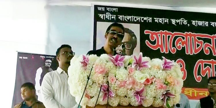 আমাকে অনেকে পিছন থেকে হত্যার চেষ্ঠা করে-শামীম ওসমান