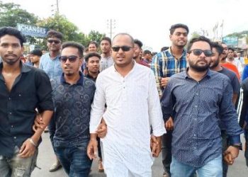 জনসভায় টিপু সুলতানের বিশাল মিছিল