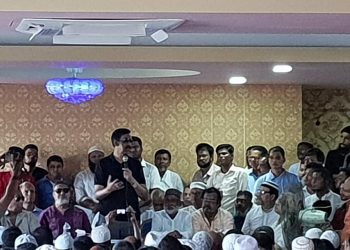 নারায়ণগঞ্জে একটা গভীর ষড়যন্ত্র চলছে-শামীম ওসমান