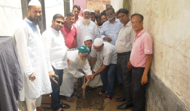 গলাচিপা ৪টি শাখা রাস্তা ও ড্রেনের কাজ উদ্বোধন