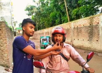 অয়ন ওসমানের পুত্র সন্তানের আগমনে আল আমিন নগরে মিস্টি বিতরণ