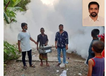 অয়ন ওসমান’র উদ্যোগে বন্দরে মশক নিধণের ব্যাপক কর্মসূচী