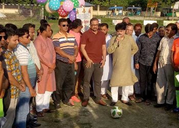 সোনারগায়ে বঙ্গবন্ধু ও বঙ্গমাতা গোল্ড কাপ টূনামেন্টের উদ্বোধন