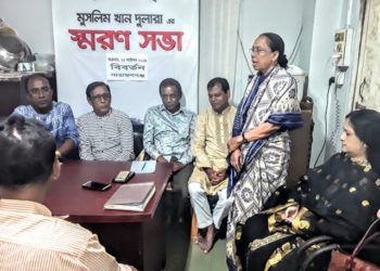 মুসলিম খান ছিলেন রাজপথের সৈনিক