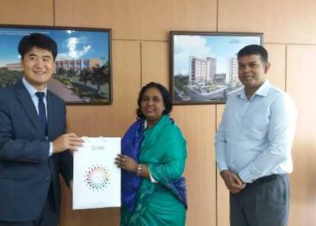 কোরিয়ান আন্তর্জাতিক সহযোগিতা সংস্থার কান্ট্রি ডিরেক্টরের সাথে মেয়র আইভীর সৌজন্য স্বাক্ষাত