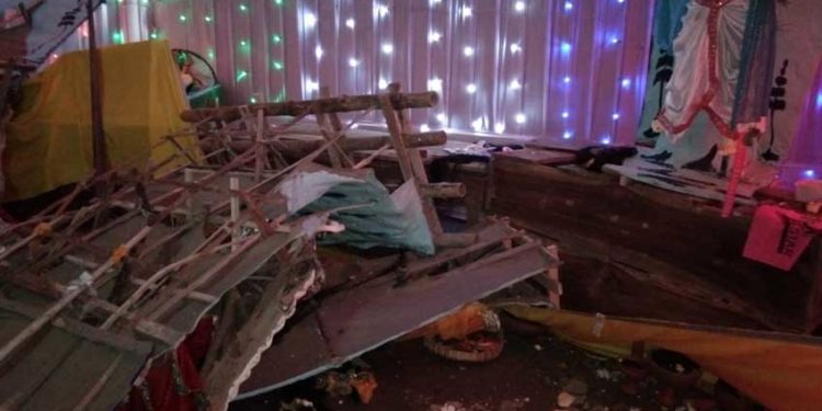 সোনারগায়ে প্রতিমা ভাংচুরের ঘটনায় মামলা