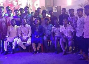 সোনারগায়ের বিভিন্ন পূজা মন্ডব পরিদর্শন করেন সুজন