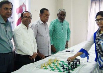 না’গঞ্জে আন্তজার্তিক দাবায় ভারতের সামাবার্তা ও বাংলাদেশের হানিফ শীর্ষে