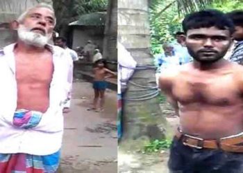 রুপগঞ্জে মধ্যযুগীয় কায়দায় মৎস্যচাষিকে নির্যাতন