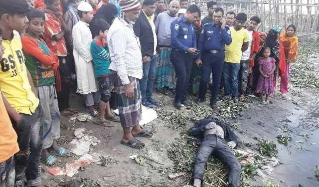 সিদ্ধিরগঞ্জে অজ্ঞাত যুবকের লাশ উদ্ধার