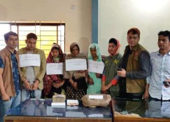 ডিবির হাতে ৭০ ভরি স্বর্ন সহ তিন নারী চোর গ্রেফতার