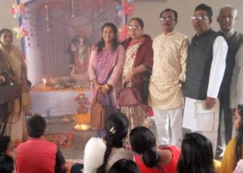 পাগলা উচ্চ বিদ্যালয়ে স্বরসতী পূজা অনুষ্ঠিত