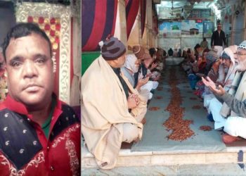 নয়নের রুহের মাগফেরাত কামনা করে খোকন প্রধানের উদ্যোগে আজমীর শরীফে দোয়া