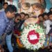 স্বদেশ প্রত্যাবর্তন দিবসে অয়ন ওসমানের পক্ষে বঙ্গবন্ধুর প্রতিকৃতিতে ছাত্রলীগের শ্রদ্ধা