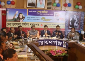 আড়াইহাজারকে শতভাগ বিদ্যুৎয়াতি উপজেলা ঘোষণা করলেন প্রধানমন্ত্রী