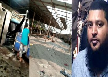 ফতুল্লায় মারধর করে ডাইং ও জমি দখল