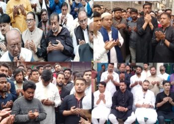 ভাষা সৈনিক শামসুজ্জোহার মৃত্যু বার্ষিকীর দোয়ায় মানুষের ঢল