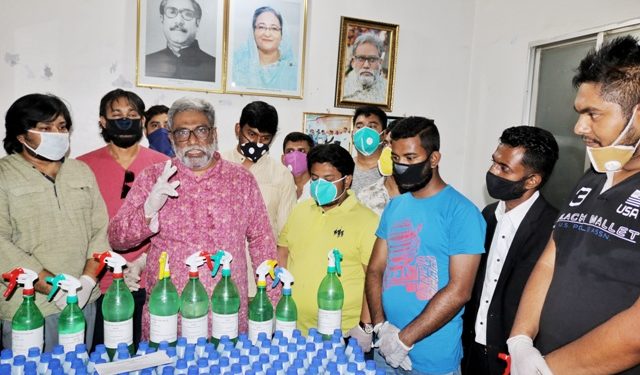 যার যার ঘরে থাকুন, করোনা ভাইরাস প্রতিরোধ করুন- কাউ‌ন্সিলর সজল