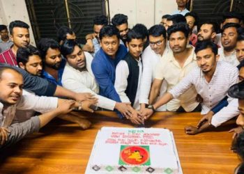 অয়ন ওসমানের পক্ষে জেলা ও মহানগর ছাত্রলীগের বঙ্গবন্ধুর জন্মদিন পালন