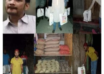 সালাউদ্দীন টুকু ও জাকির খানের পক্ষে বন্দরে দেলোয়ার শাহ্’র ত্রান বিতরণ