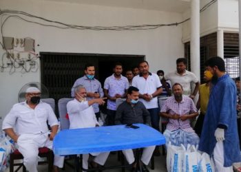 আড়াইহাজারের মানুষের খাদ্য সহযোগীতায় কাজ করে যাচ্ছেন এমপি বাবু