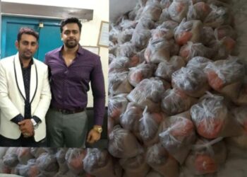 অয়ন ওসমানের নির্দেশে সিঙ্গাপুর ছাত্রলীগের সভাপতি সোহাগের ত্রান বিতরণ