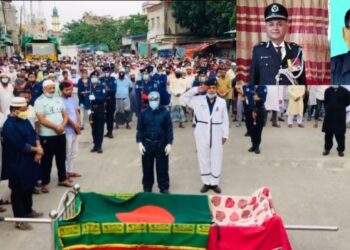 বীর মুক্তিযোদ্ধা আদিব উদ্দিন’র মৃত্যুতে অতিরিক্ত আইজিপি মাহবুব’র শোক