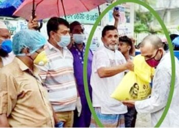 কাউন্সিলর ওমর ফারুকের বিরুদ্ধে সরকারী ত্রাণ বিতরণে স্বেচ্ছাচারিতার অভিযোগ