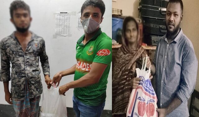 ছাত্রলীগ নেতা প্রান্তের পক্ষে কুতুবপুরে ঈদ খাদ্য সামগ্রী উপহার বিতরণ