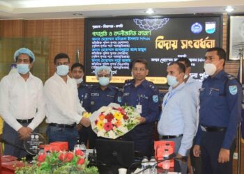 এসপি পদোন্নতি প্রাপ্ত নারায়ণগঞ্জের তিন এএসপি’কে বিদায় সংবর্ধনা