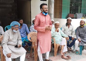 রূপগঞ্জে করোনায় মুক্তিতে ওলামাদলের মিলাদ ও দোয়া