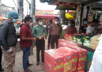 সুগন্ধা বেকারীতে আবারও ভ্রাম্যমান আদালতের অভিযান॥ লাখ টাকা জরিমানা
