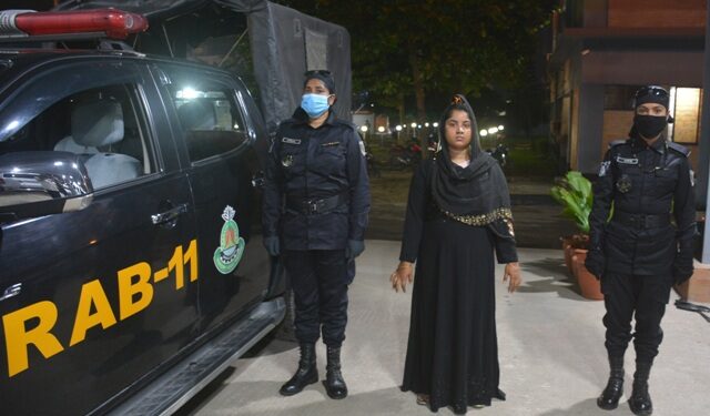 ফতুল্লায় হোরোইন সহ পিংকি গ্রেফতার