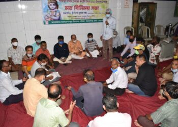 না’গঞ্জে শ্রীকৃষ্ণের জন্মাষ্টমীর শোভাযাত্রা স্থগিত