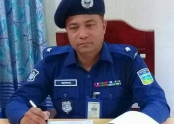 করোনামুক্ত ওসি আসলামের কর্মস্থলে যোগদান