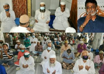 মাসদাই‌রে আবদুল মন্নাফ খন্দকারের রু‌হের মাগ‌ফেরাত কামনায় দোয়া