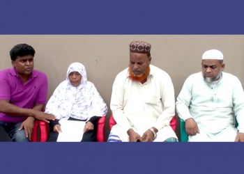 সস্তাপুরে জুলহাসের বিরুদ্ধে বোনের বিক্রিত সম্পত্তি পুনরায় দখলের অভিযোগ করেছে ভুক্তভোগীরা