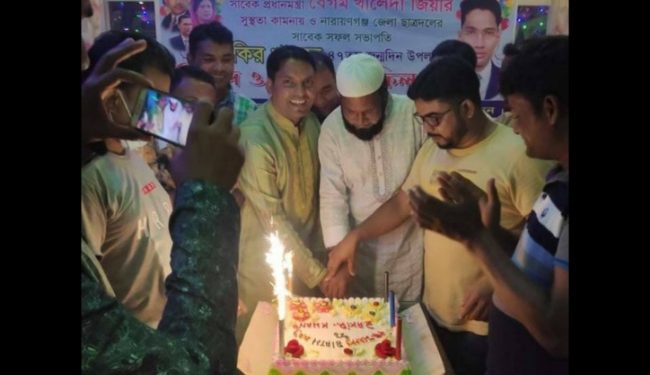 বক্তাবলীতে নজরুল প্রধানের উদ্যোগে জাকির খানের জন্ম দিন পালিত