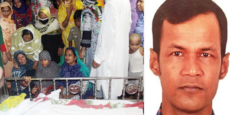 লেবাননে নিহত রাশেদের লাশ ফিরলো নারায়ণগঞ্জে বাড়িতে