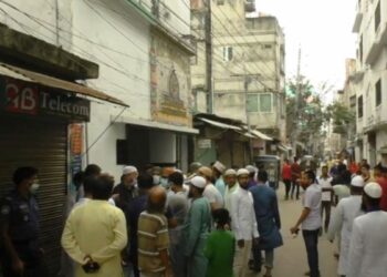 বাবুরাইলে মসজিদে কাজ করতে গিয়ে বিদ্যুৎ স্পৃষ্টে নিহত ১